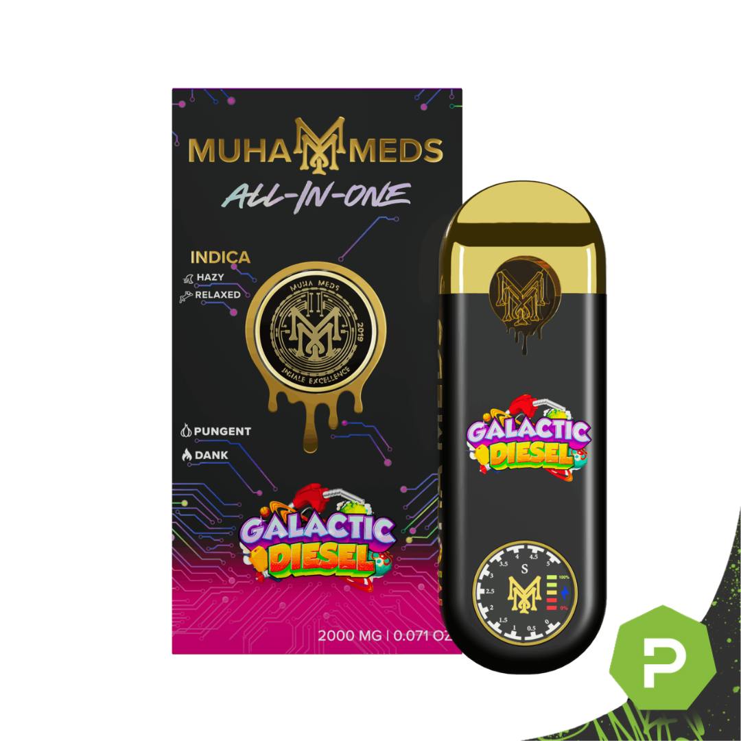 Muha Meds Disposable (3rd Gen) | Galactic Diesel